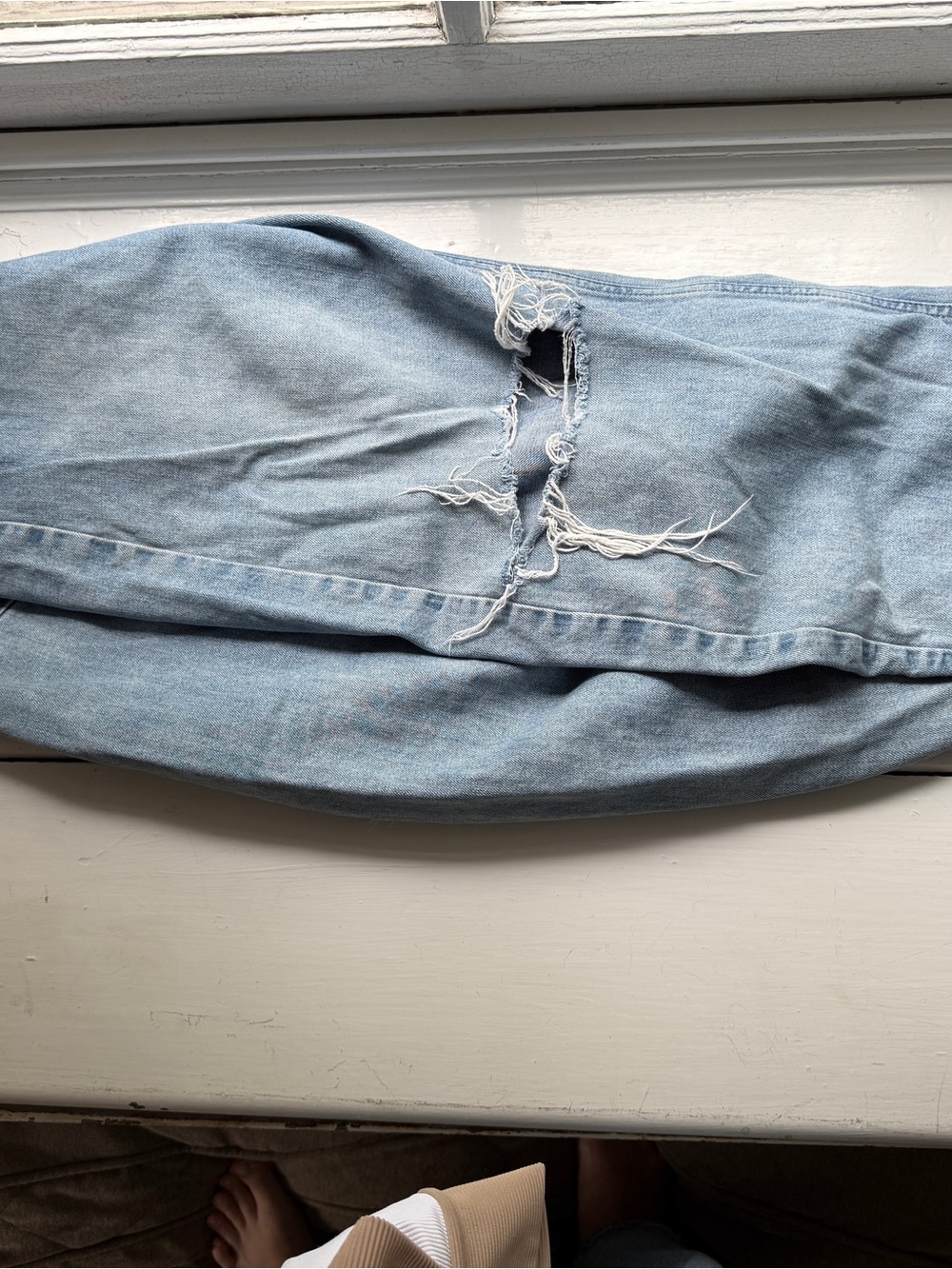 GAP High Rise Barrel Jeans Size 29 - Picture 3 of 5